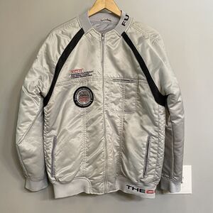 Vintage FUBU Moto‎ Jacket The Collection Biker Motorcycle Mens Large